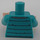 LEGO Dunkles Türkis Gwen Stacy Minifig Torso (973 / 76382)
