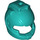 LEGO Dark Turquoise Helmet with Light / Camera (22380)