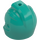 LEGO Donker turquoise Helm met Licht / Camera (22380)