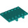 LEGO Dark Turquoise Hinge Plate 4 x 6 (65133)