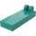 LEGO Turquoise foncé Charnière Tuile 1 x 2 avec 2 Stubs (4531)