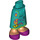 LEGO Donker turquoise Heup met Medium Rok met Magenta en Geel Animals en &#039;MadRigal&#039; (59794)