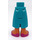 LEGO Donker turquoise Heup met Medium Rok met Magenta en Geel Animals en &#039;MadRigal&#039; (59794)