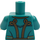 LEGO Donker turquoise Jacob Torso met Jasje (973)