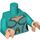 LEGO Dark Turquoise Mera Minifig Torso (973 / 88585)
