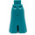 LEGO Dark Turquoise Minidoll Hip with Full Length Skirt (Thin Hinge) (36187)