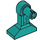 LEGO Dark Turquoise Minifig Robot Leg (30362 / 51067)