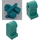 LEGO Dunkles Türkis Minifigure Hüften und Beine (73200 / 88584)