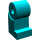 LEGO Dark Turquoise Minifigure Leg, Left (3817)