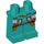 LEGO Donker Turquoise Nezha Minifigure Heupen en benen (3815 / 81241)
