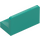 LEGO Donker turquoise Paneel 1 x 2 x 1 met afgeronde hoeken (4865 / 26169)