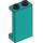 LEGO Dark Turquoise Panel 1 x 2 x 3 with Side Supports - Hollow Studs (35340 / 87544)