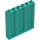 LEGO Dark Turquoise Panel 1 x 6 x 5 with Corrugation (23405)