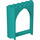 LEGO Dark Turquoise Panel 2 x 6 x 6.5 with Arch (35565)