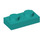 LEGO Donker Turquoise Plaat 1 x 2 (3023 / 28653)