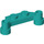 LEGO Donker Turquoise Plaat 1 x 2 met 1 x 4 Offset Extensions (4590 / 18624)