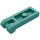 LEGO Donker Turquoise Plaat 1 x 2 met Einde Staaf Handvat (60478)