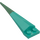 LEGO Dark Turquoise Plate 1 x 2 with Flexible Sand Green Tip (61406)