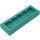 LEGO Dark Turquoise Plate 1 x 3 with 2 Studs (34103)