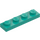 LEGO Mørk turkis Plate 1 x 4 (3710)