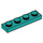 LEGO Dark Turquoise Plate 1 x 4 (3710)
