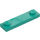 LEGO Dark Turquoise Plate 1 x 4 with Two Studs with Groove (41740)