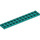 LEGO Donker Turquoise Plaat 2 x 12 (2445)