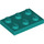 LEGO Dark Turquoise Plate 2 x 3 (3021)