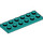 LEGO Dark Turquoise Plate 2 x 6 (3795)