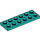 LEGO Turquoise Foncé assiette 2 x 6 (3795)