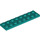 LEGO Dark Turquoise Plate 2 x 8 (3034)