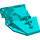 LEGO Dark Turquoise Ridged Head / Foot 3 x 6 x 1.6 (32165)