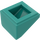 LEGO Turquoise foncé Pente 1 x 1 (31°) (50746 / 54200)