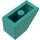 LEGO Dark Turquoise Slope 1 x 2 (45°) (3040 / 6270)