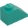 LEGO Dark Turquoise Slope 1 x 2 (45°) (3040 / 6270)