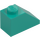 LEGO Dark Turquoise Slope 1 x 2 (45°) (3040 / 6270)