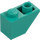 LEGO Dark Turquoise Slope 1 x 2 (45°) Inverted (3665)