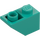 LEGO Dark Turquoise Slope 1 x 2 (45°) Inverted (3665)