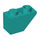 LEGO Donker Turquoise Helling 1 x 2 (45°) Omgekeerd (3665)