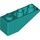 LEGO Dark Turquoise Slope 1 x 3 (25°) Inverted (4287)