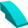 LEGO Turquoise foncé Pente 1 x 3 Incurvé (50950)