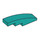 LEGO Dark Turquoise Slope 1 x 4 Curved (11153 / 61678)