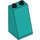 LEGO Dark Turquoise Slope 2 x 2 x 3 (75°) Hollow Studs, Rough Surface (3684 / 30499)