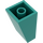 LEGO Turquoise foncé Pente 2 x 2 x 3 (75°) Goujons creux, surface rugueuse (3684 / 30499)