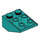 LEGO Turquoise foncé Pente 2 x 3 (25°) Inversé sans raccords entre les tenons (3747)