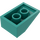 LEGO Dark Turquoise Slope 2 x 3 (25°) with Rough Surface (3298)