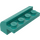 LEGO Turquoise foncé Pente 2 x 4 x 1.3 Incurvé (6081)