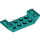 LEGO Donker Turquoise Helling 2 x 6 (45°) Dubbele Omgekeerd met Open Midden (22889)