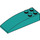 LEGO Donker Turquoise Helling 2 x 6 Gebogen (44126)