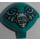 LEGO Dark Turquoise  Space Head